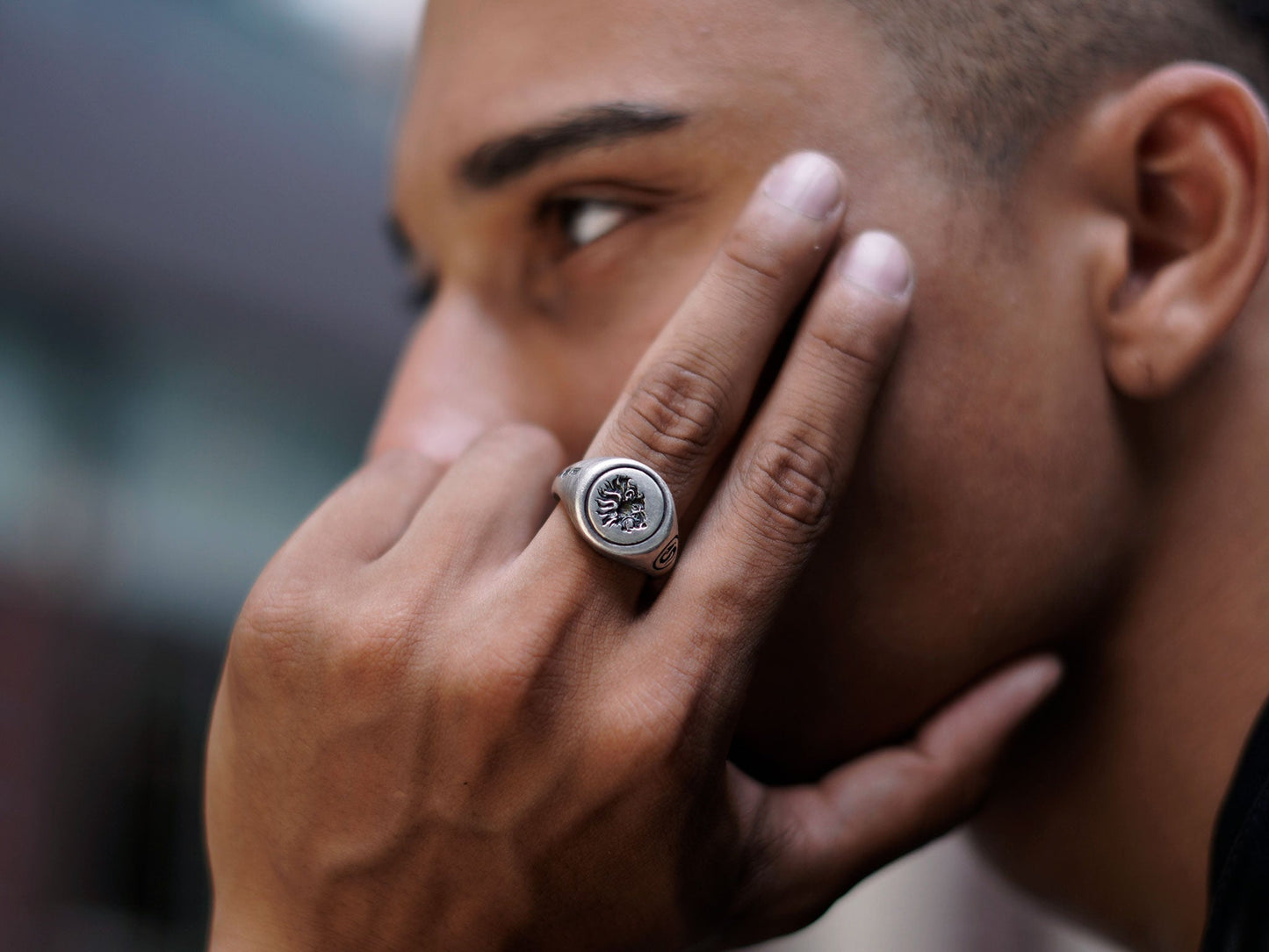 Oracle Owl Signet Ring – Wealth & Wisdom Edition